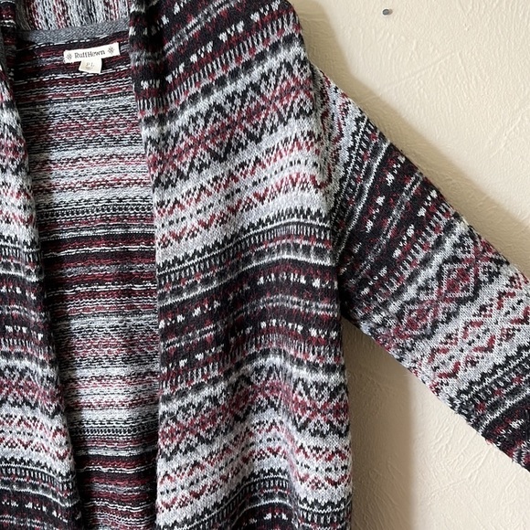 Ruff Hewn Open Cardigan Wool Alpaca Mohair Blend size Petite Large - Picture 3 of 10